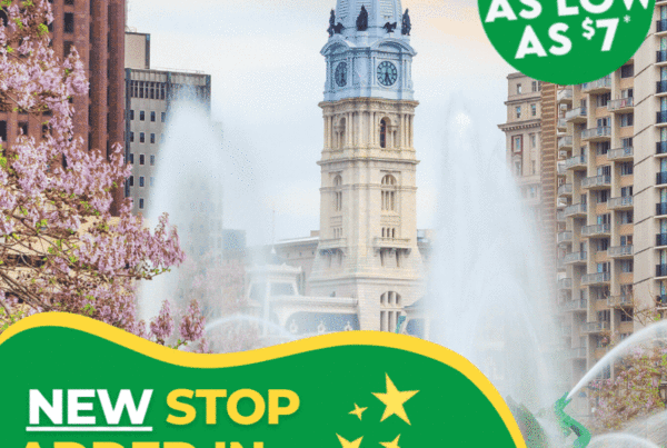 New Stop ADDED in Philadelphia