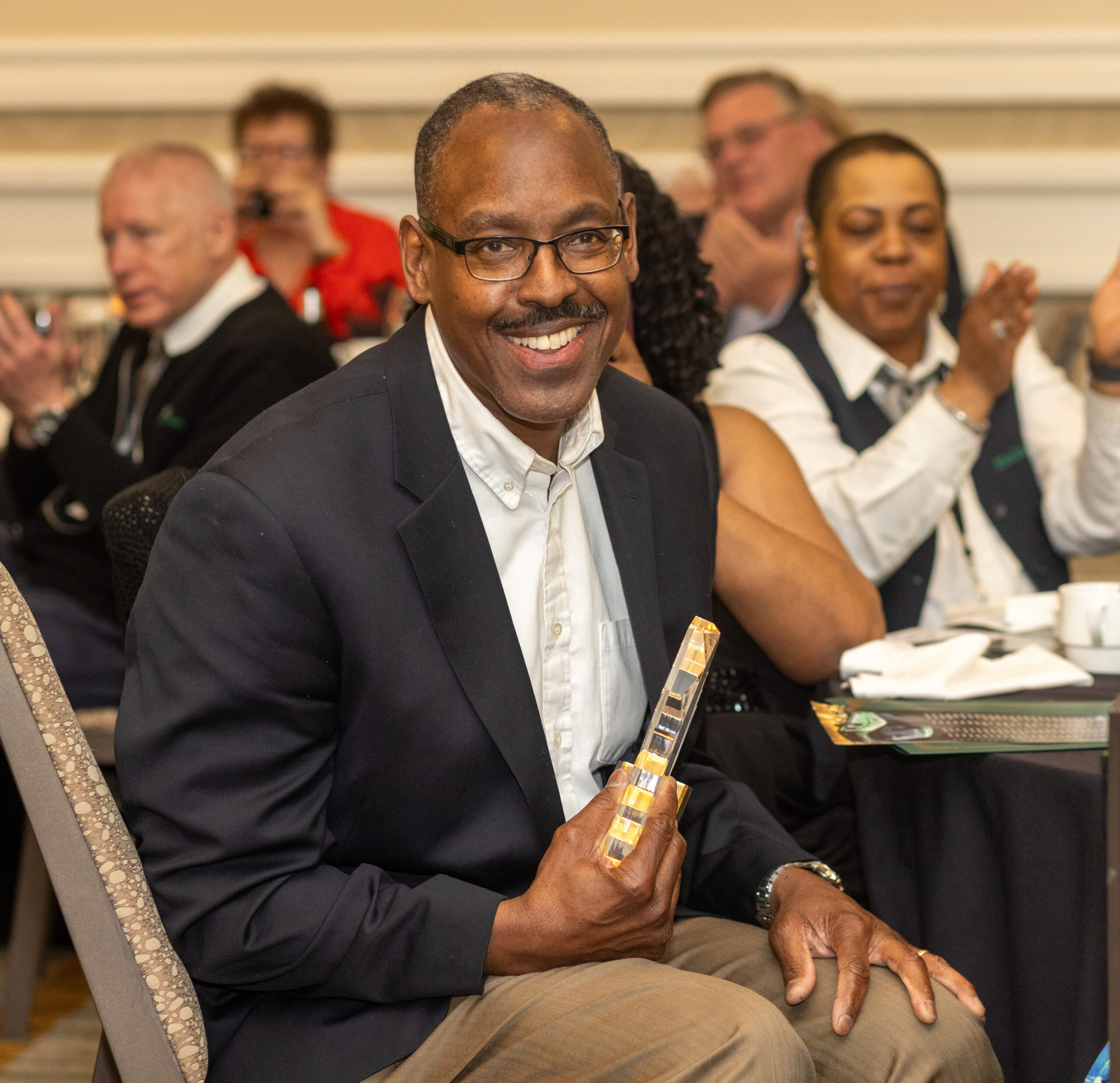 Phillandor Knight Awarded the Prestigious Founder's Award by Peter Pan Bus Lines