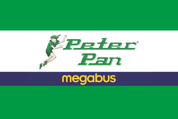 Effective August 16, 2024, Peter Pan Bus will operate all Megabus services from the New York Port Authority